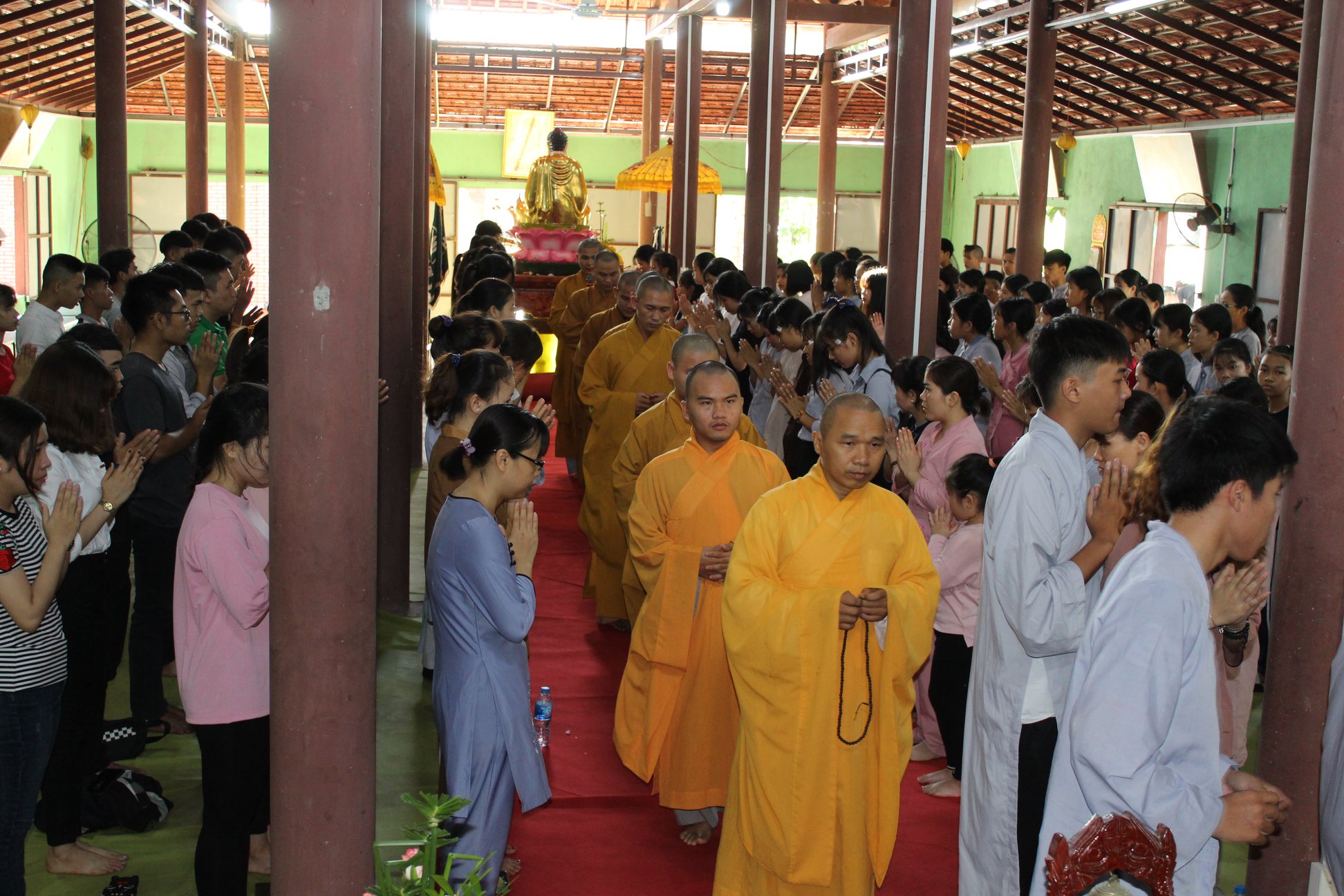 Chùa Phú Thọ, Tp. Quy Nhơn: Khóa tu mừng Phật Đản PL: 2562
